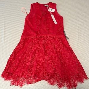 Coral, Zip back Nordstrom dress